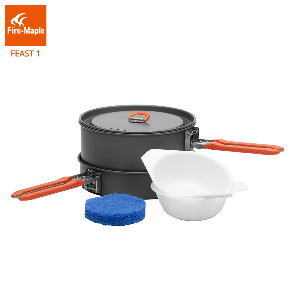 Camping Cooking Pot Set - Fogo bordo festa 1 acampamento ao