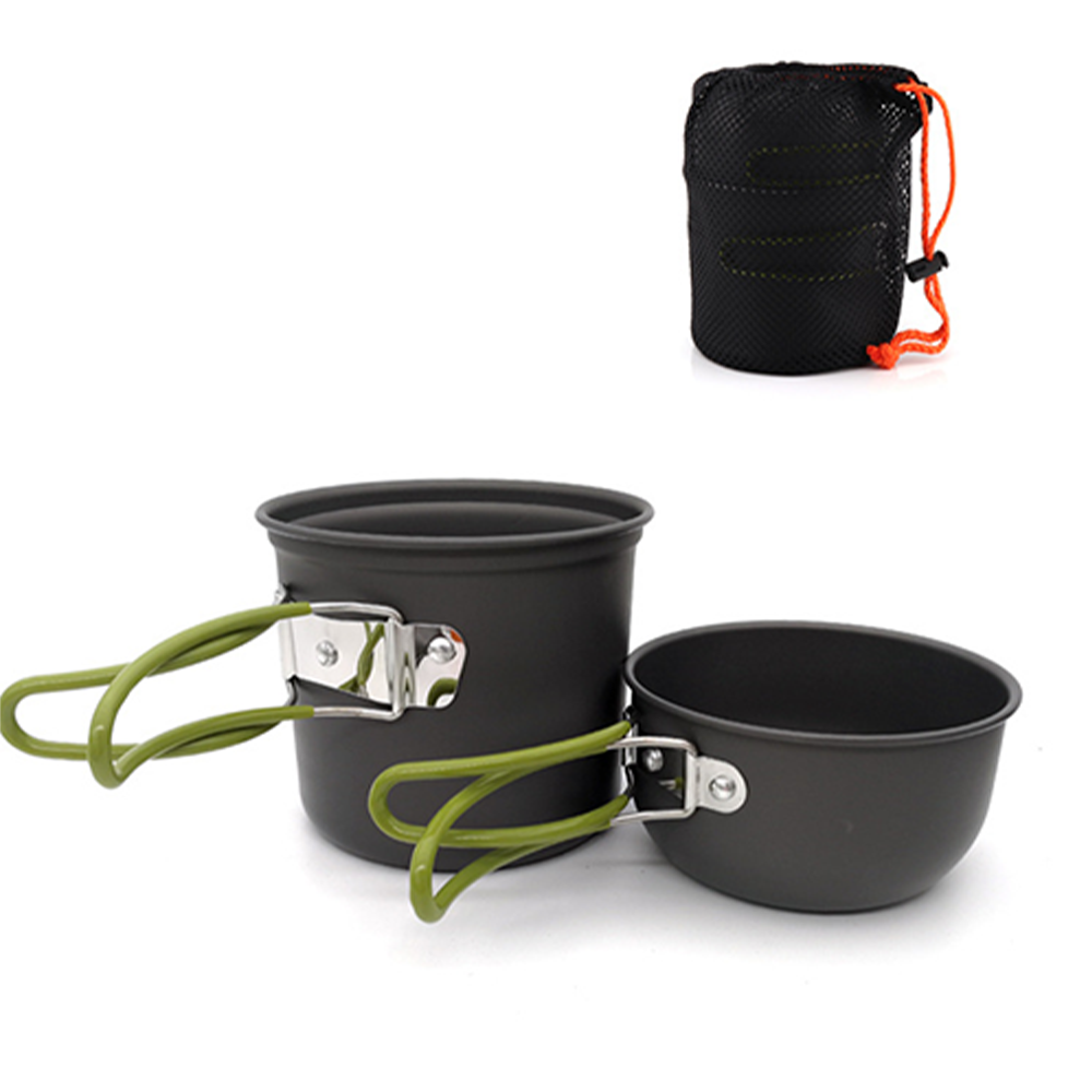 Camping Cooking Pot Set - Pacoone kit de utensílios de cozinha