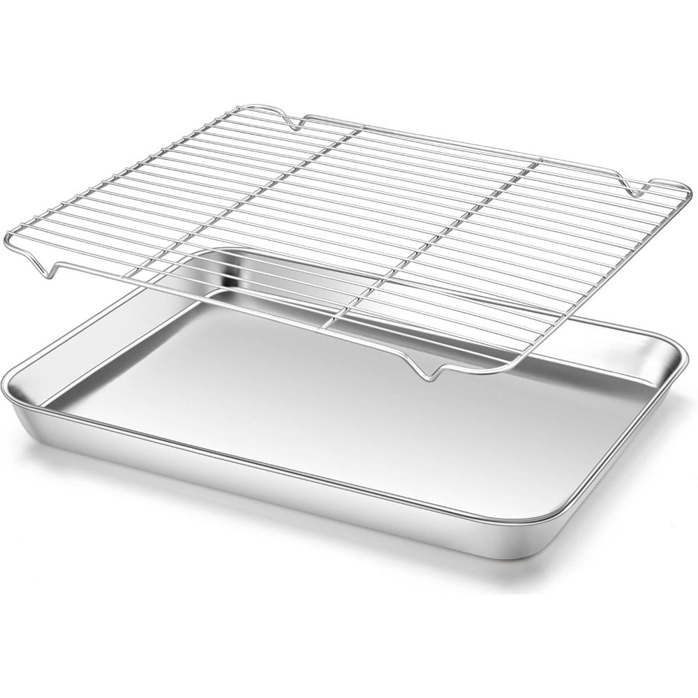 Camping Cooking Dishes - Assadeira multifuncional com rack de arame,