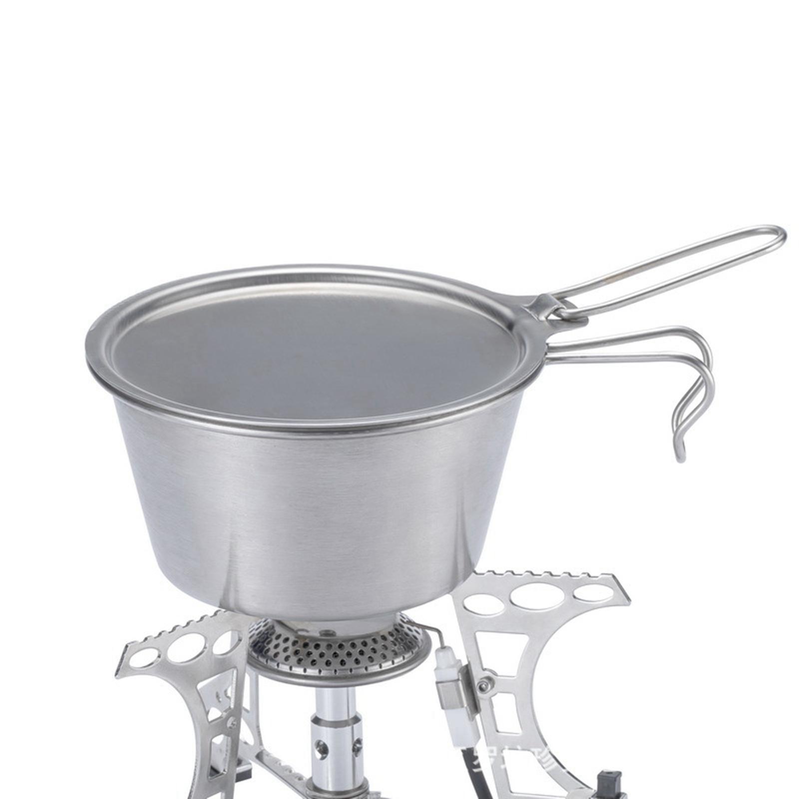 Camping Cooking Dishes - Tampa leve para panela de acampamento,