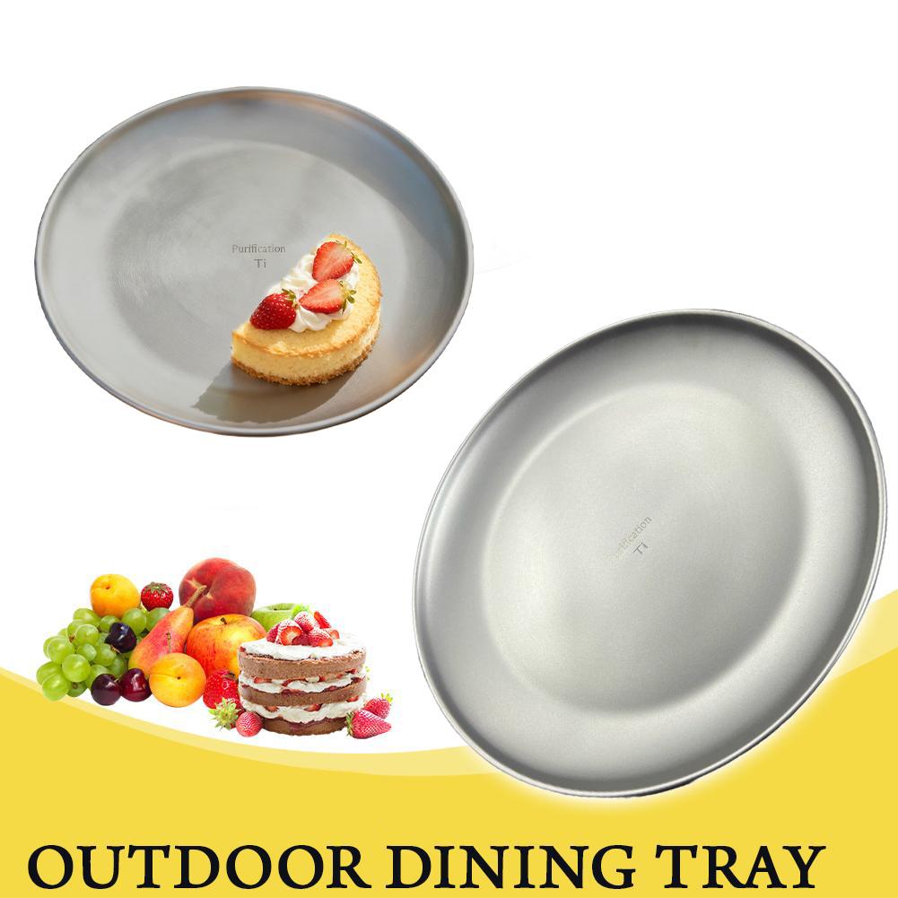 Camping Cooking Dishes - Prato de Camping em Titânio Puro,