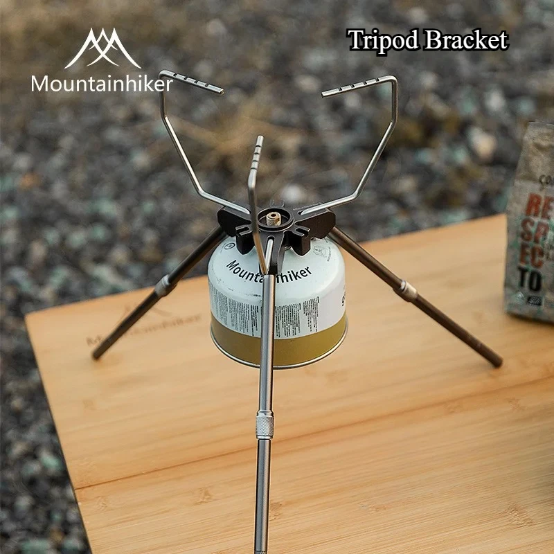 Cooking On Camping Stove - Suporte de Tripé MOUNTAINHIKER para Camping,