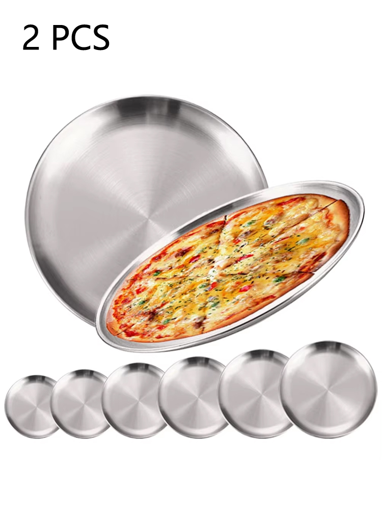 Camping Cooking Dishes - 2 Peças de Pratos Redondos de