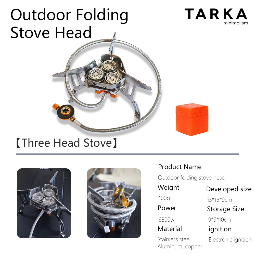 Cooking On Camping Stove - Fogão a Gás para Camping TARKA