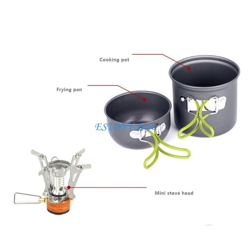 G6de kits panelas acampamento  - Camping Cooking Easy avaliação e preço