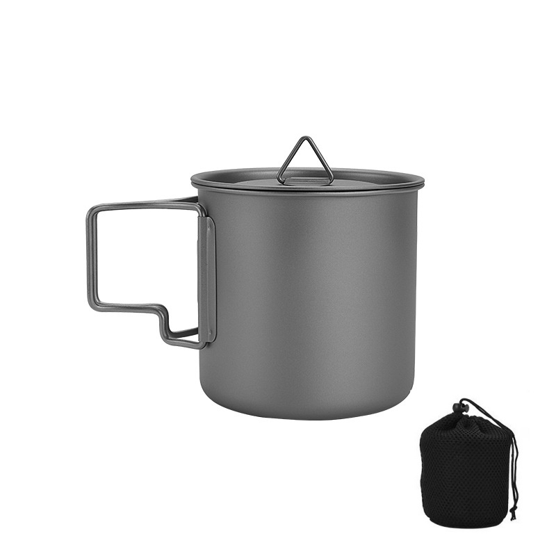 Caneca de Camping em Titânio c - Camping Cooking Backpack avaliação e preço