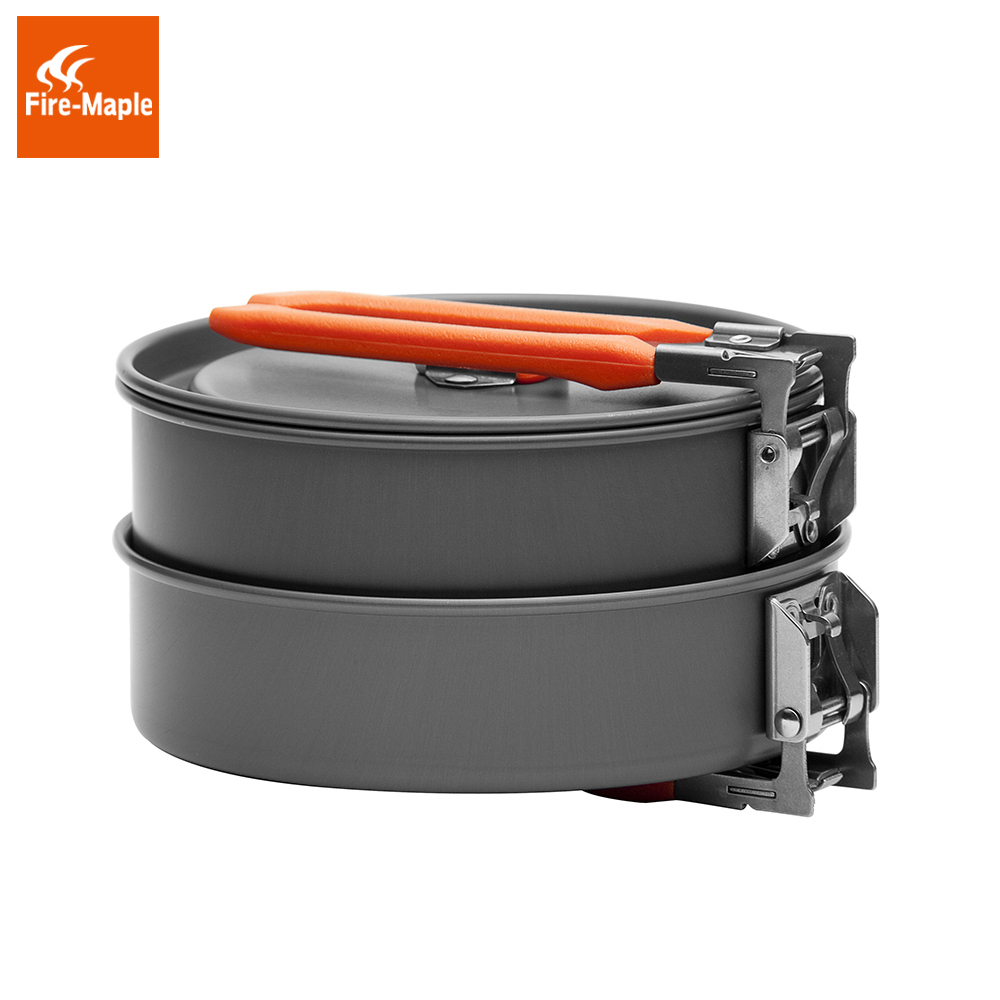 Fogo bordo festa 1 acampamento - Camping Cooking Pot Set avaliação e preço