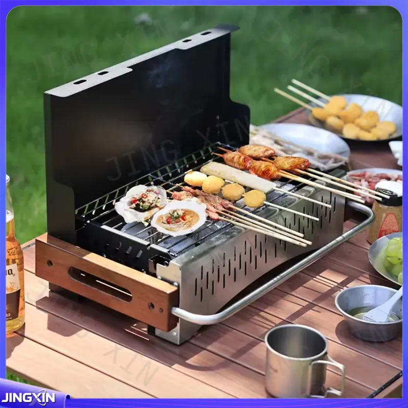 Churrasqueira a Carvão Dobráve - Camping Cooking Requirements avaliação e preço