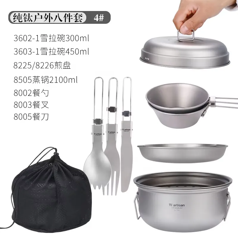 Conjunto de Utensílios de Camp - Camping Cooking Set With Kettle avaliação e preço