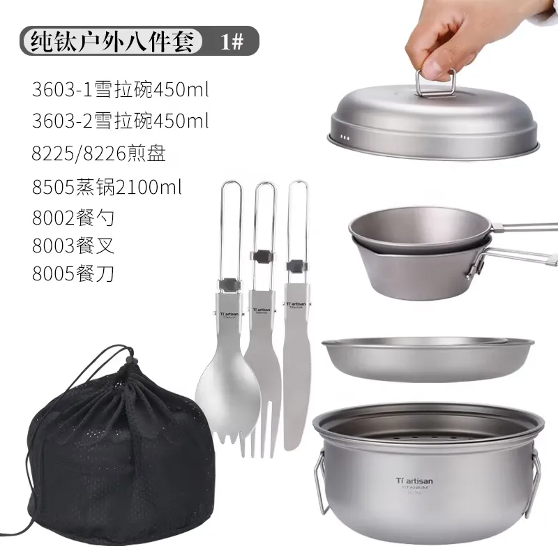 Conjunto de Utensílios de Camp - Camping Cooking Set With Kettle avaliação e preço