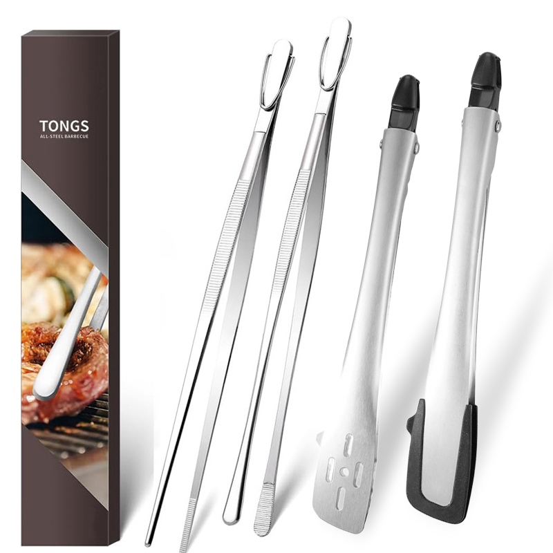 Pinça de Cozinha de Aço Inoxid - Camping Cooking Tips avaliação e preço