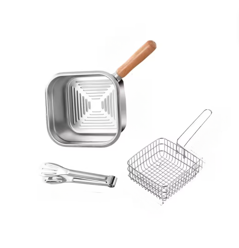 Conjunto de 1 Panela Quadrada  - Camping Cooking Set Detachable Handle avaliação e preço