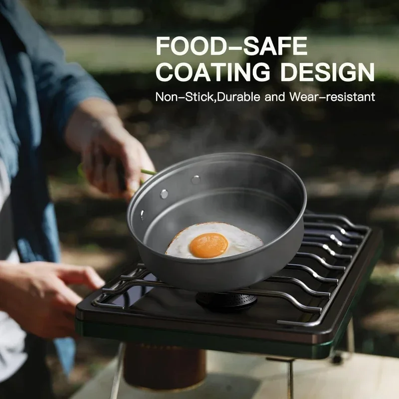 Conjunto de Cozinha para Campi - Camping Cooking Set With Kettle avaliação e preço