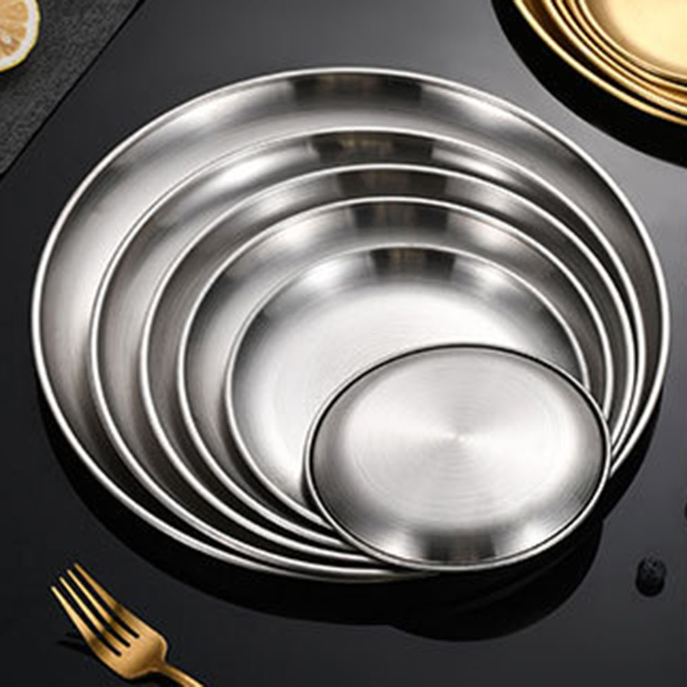 Prato de jantar de metal, 8 pe - Camping Cooking Dishes avaliação e preço