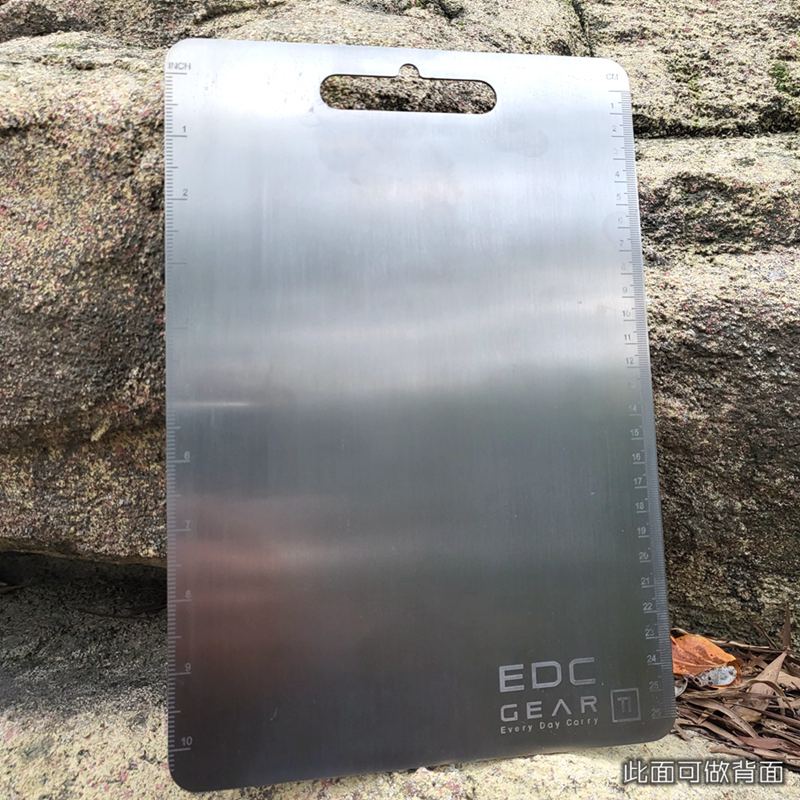 Placa De Corte De Liga De Titâ - Camping Cooking Backpack avaliação e preço