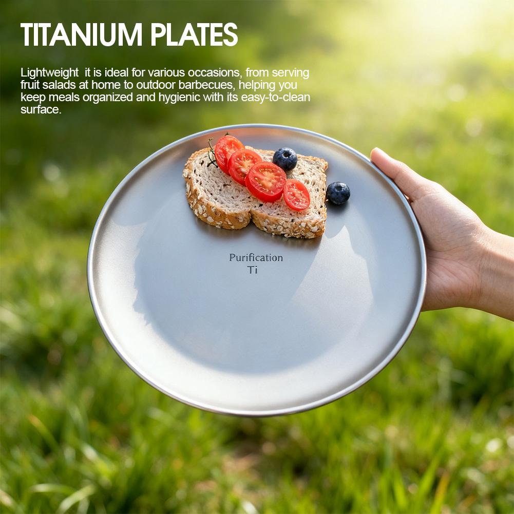 Prato de Camping em Titânio Pu - Camping Cooking Dishes avaliação e preço
