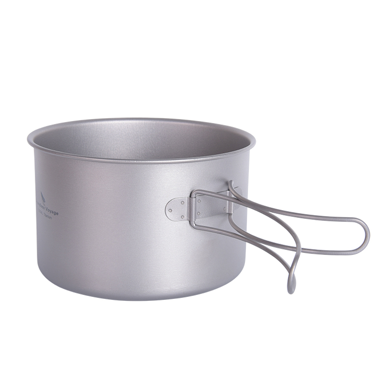 Frigideira de titânio de viage - Camping Cooking Set With Kettle avaliação e preço