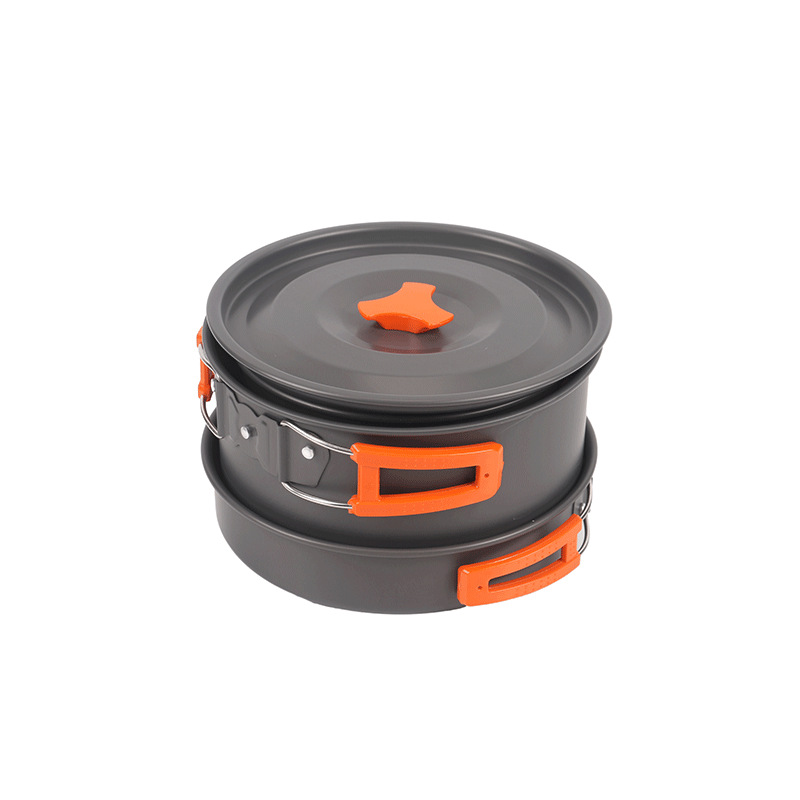 Conjunto de Utensílios de Cozi - Camping Cooking Set With Kettle avaliação e preço