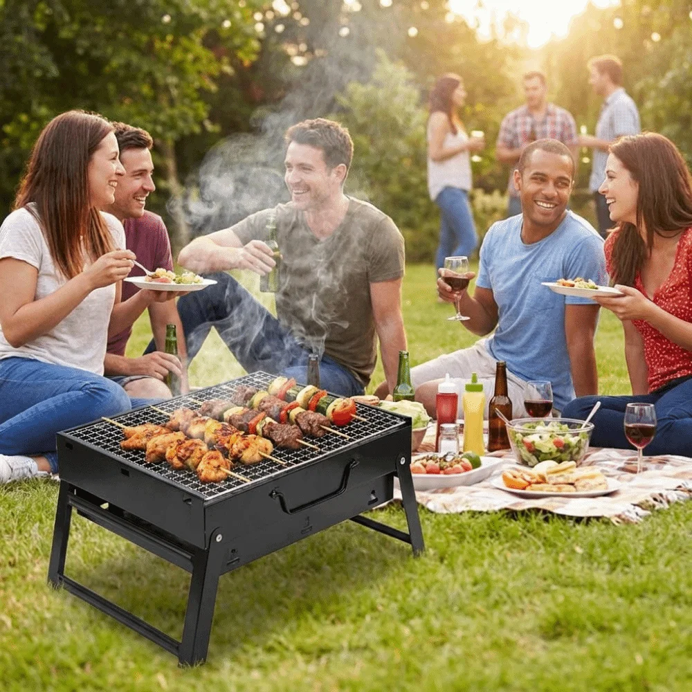Churrasqueira Portátil Reforça - Camping Cooking Easy avaliação e preço