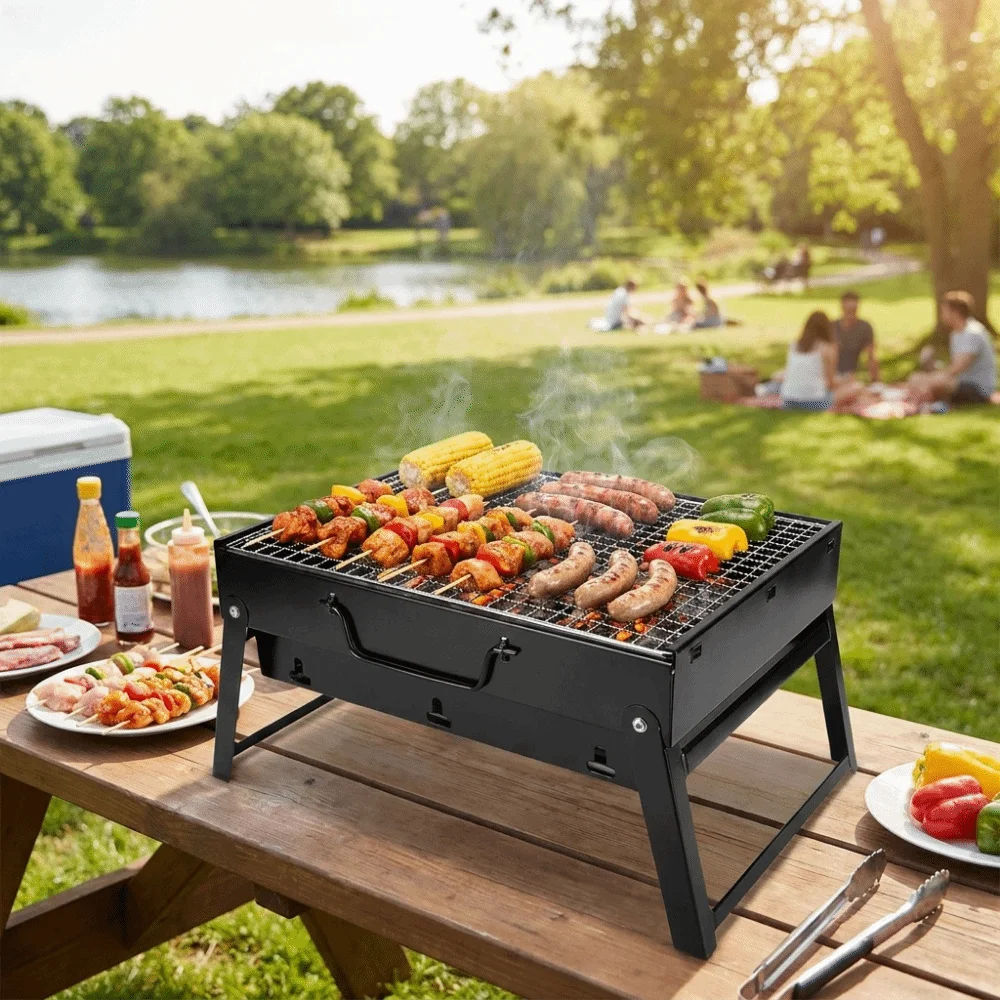 Churrasqueira Portátil Reforça - Camping Cooking Easy avaliação e preço