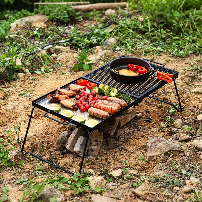 Grelha de Cozinha para Camping - Camping Cooking Over Fire avaliação e preço