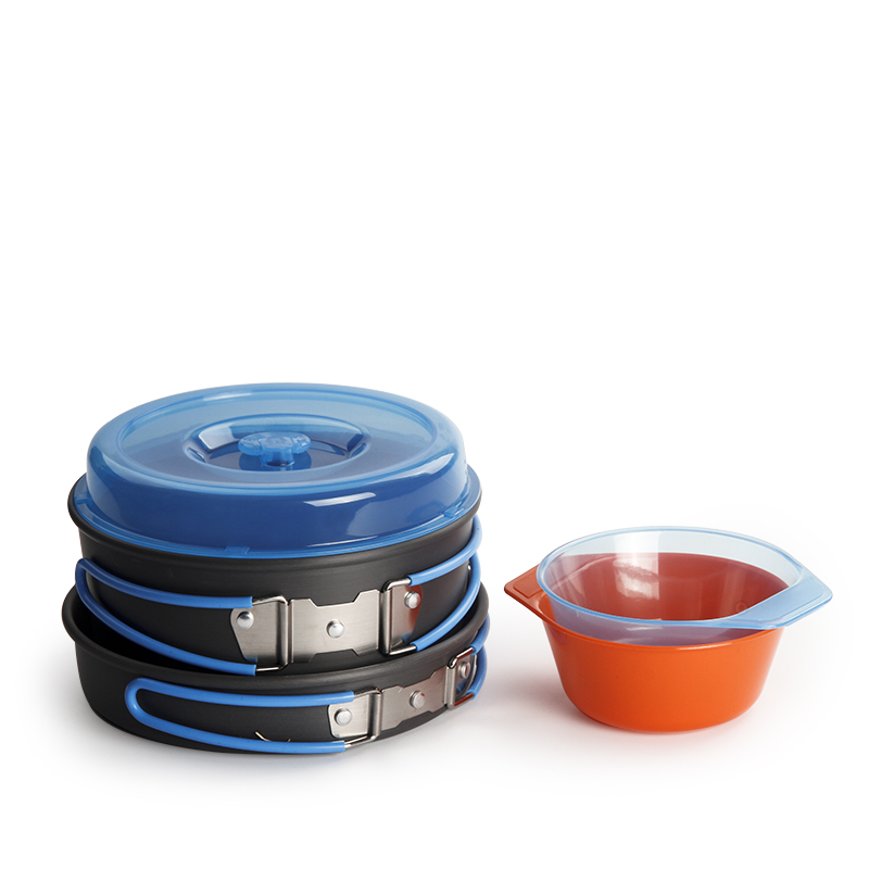 Panelas de acampamento mochila - Camping Cooking Pot Set avaliação e preço