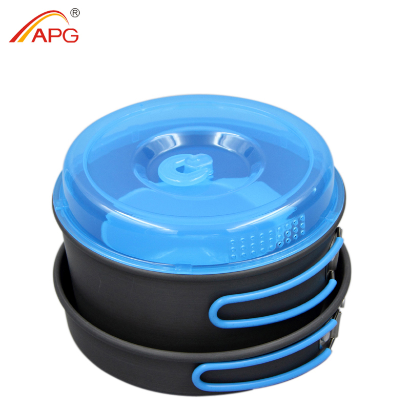 Panelas de acampamento mochila - Camping Cooking Pot Set avaliação e preço