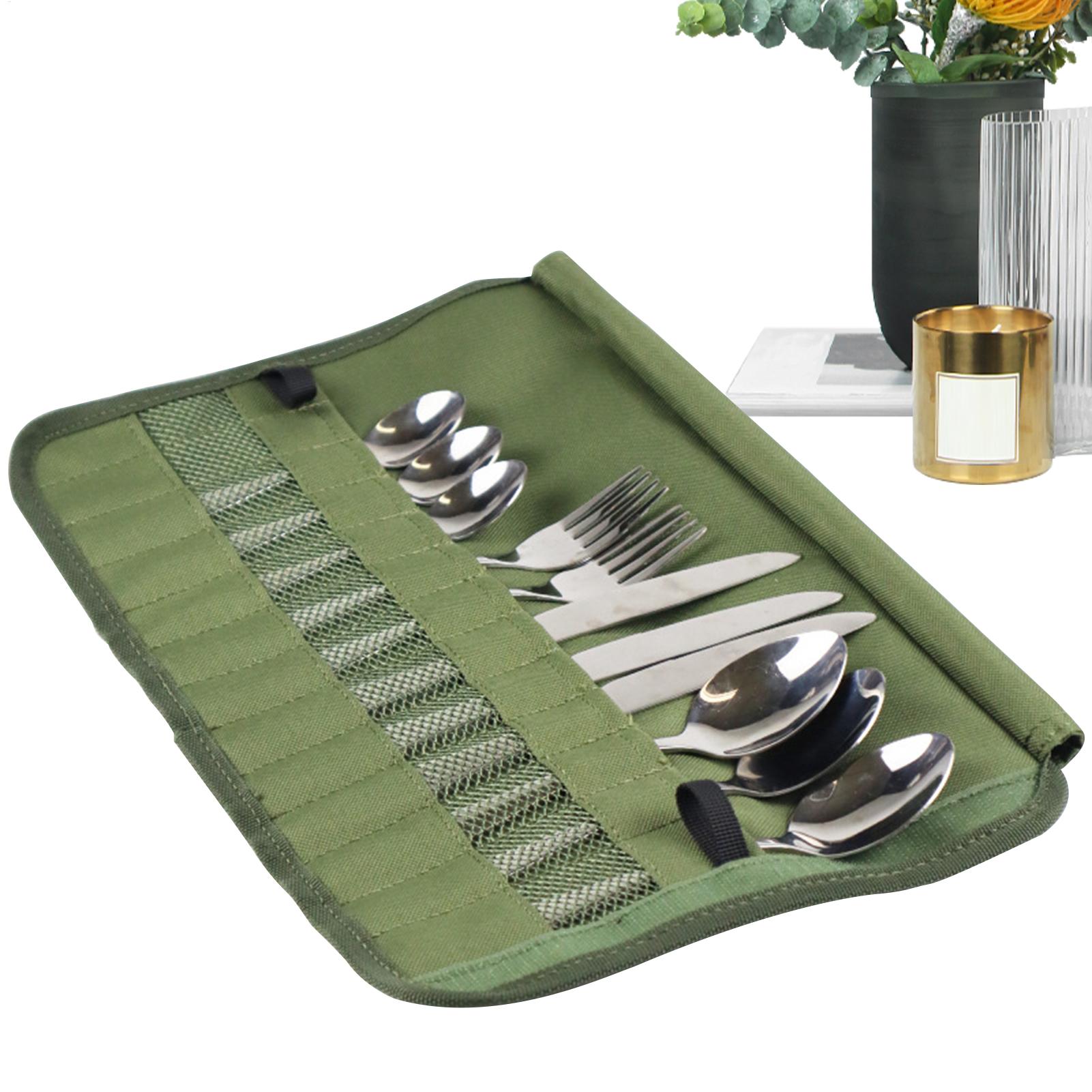 Bolsa de Talheres para Camping - Camping Cooking Utensil Roll avaliação e preço