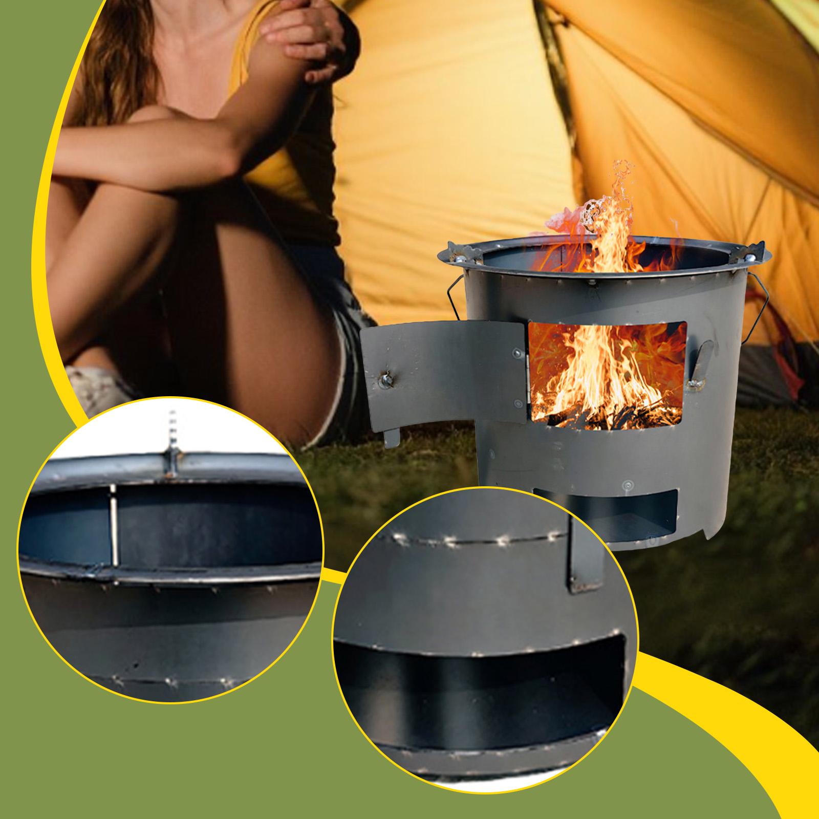 Forno de madeira interior mult - Camping Cooking Over Fire avaliação e preço